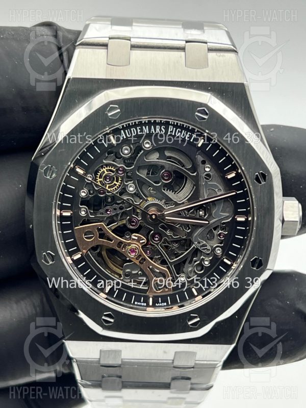 Фото 2 - Audemars Piguet Royal Oak Double Balance Wheel Openworked 15407ST.OO.1220ST.01 Steel