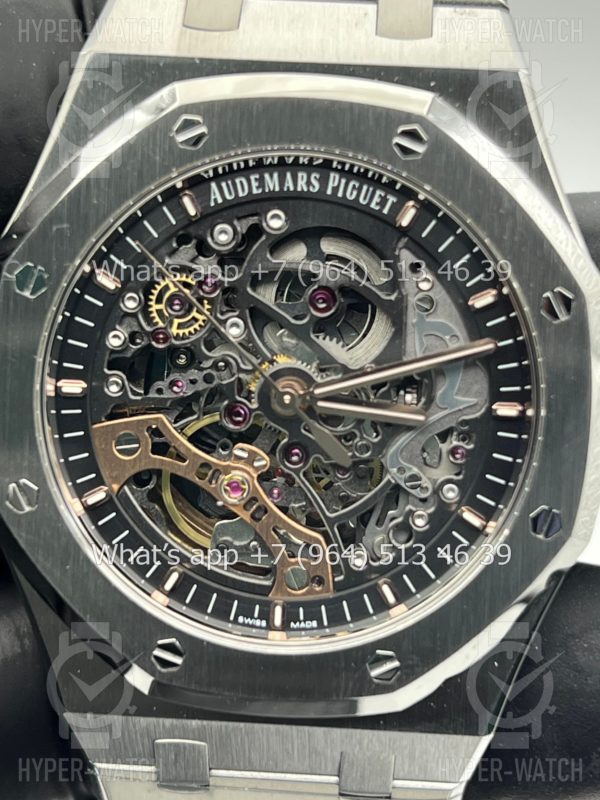 Фото 5 - Audemars Piguet Royal Oak Double Balance Wheel Openworked 15407ST.OO.1220ST.01 Steel