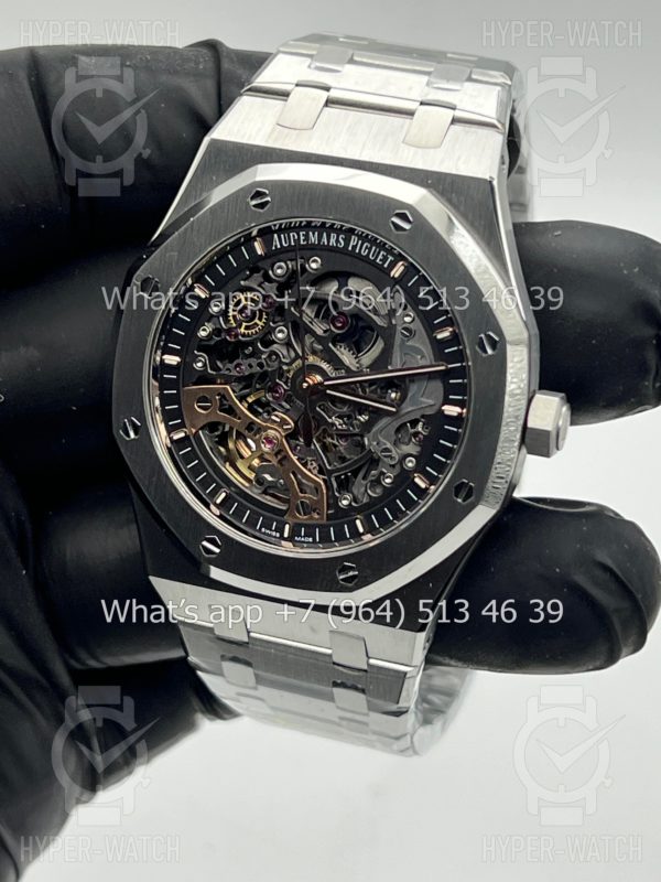 Фото 8 - Audemars Piguet Royal Oak Double Balance Wheel Openworked 15407ST.OO.1220ST.01 Steel