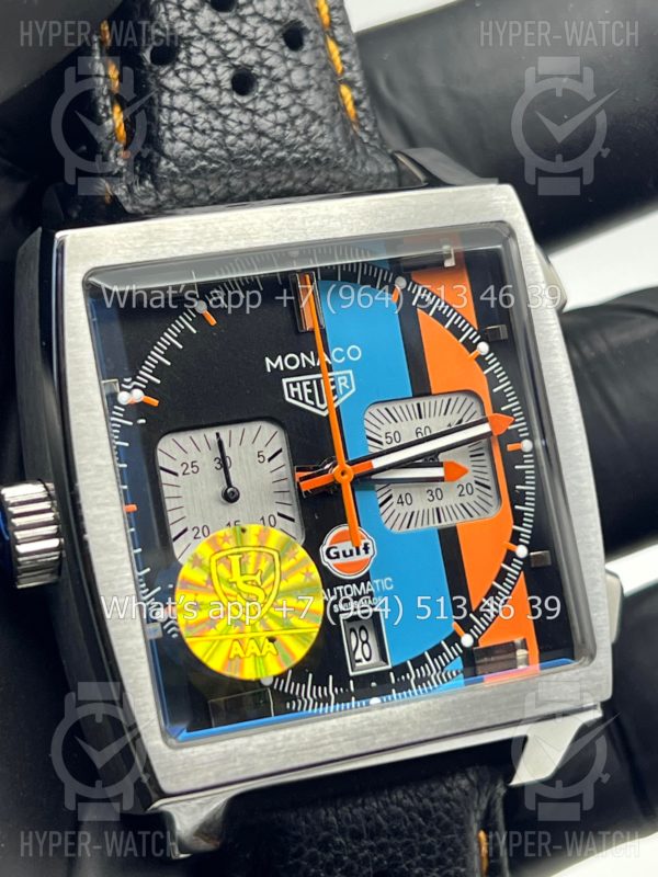 Фото 5 - TAG Heuer Monaco 39mm Art 6543