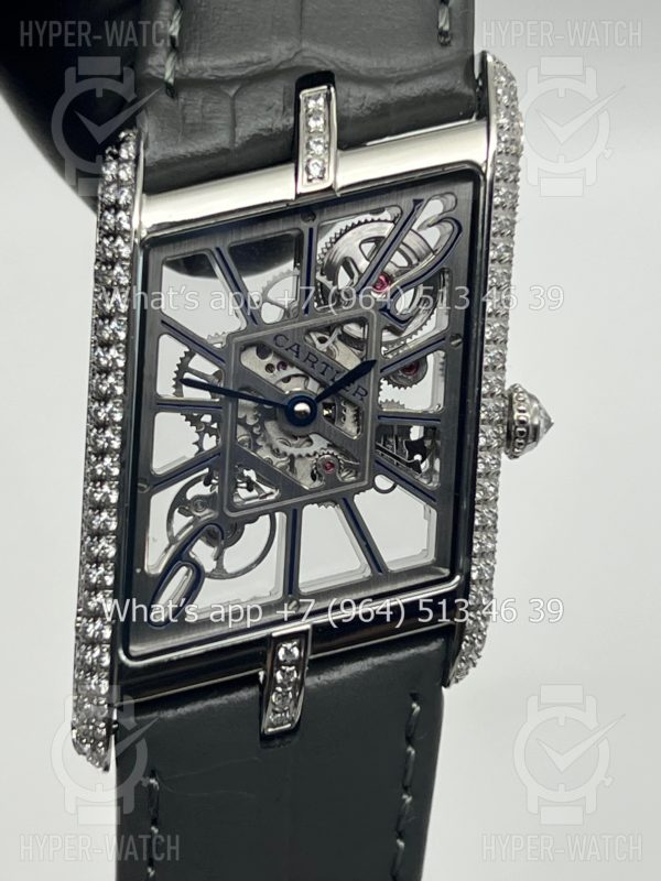 Фото 2 - Cartier Prive Tank Asymetrique Skeleton