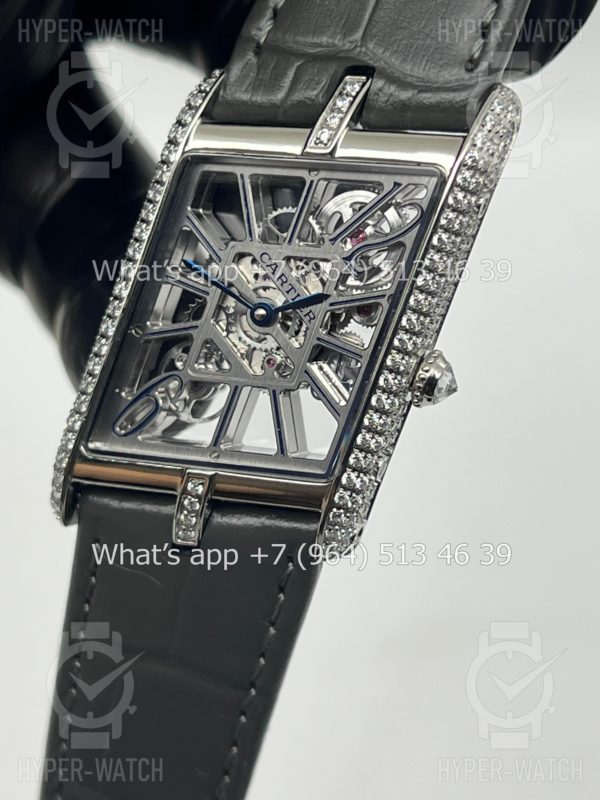 Фото 4 - Cartier Prive Tank Asymetrique Skeleton