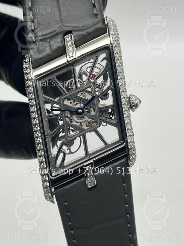 Фото 5 - Cartier Prive Tank Asymetrique Skeleton