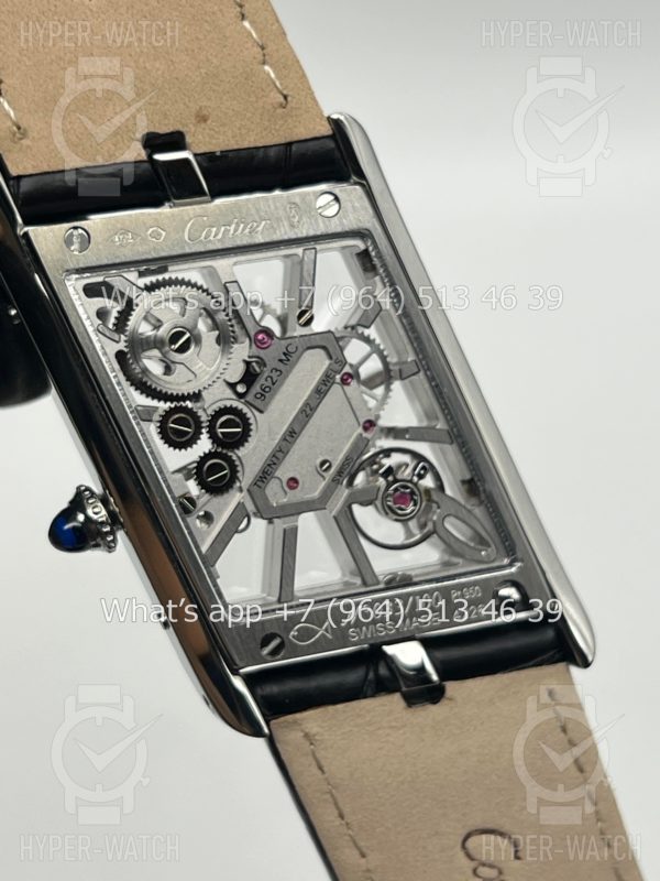 Фото 15 - Cartier Prive Tank Asymetrique Skeleton Black