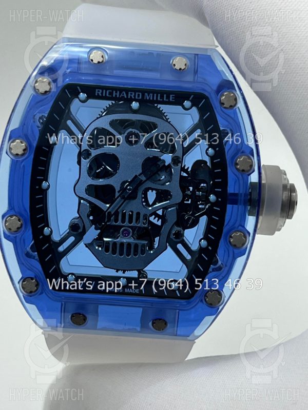 Фото 2 - Richard Mille RM 052 Skull Tourbillon Blue Sapphire