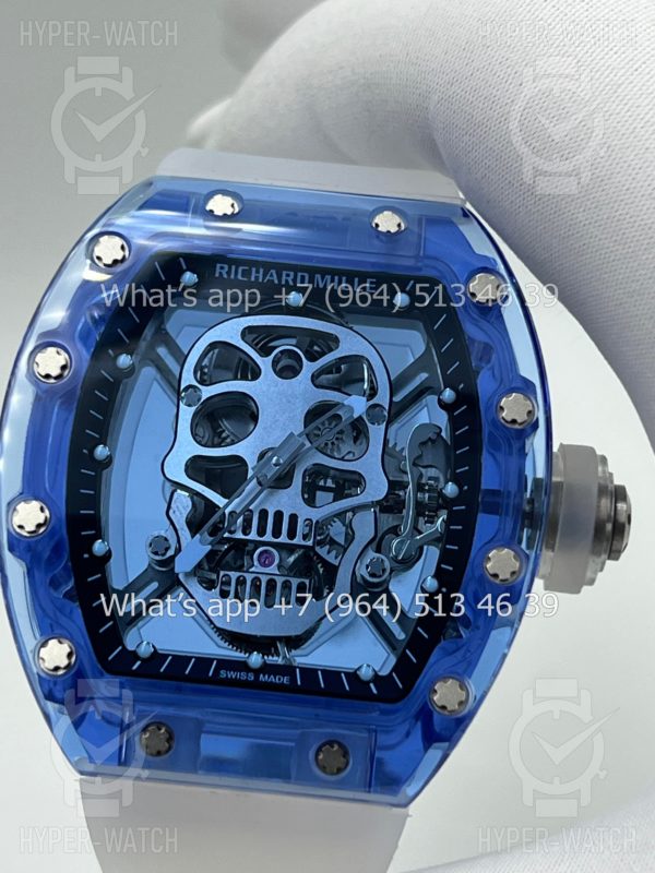 Фото 3 - Richard Mille RM 052 Skull Tourbillon Blue Sapphire