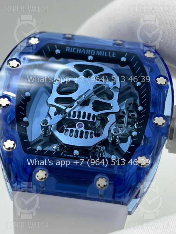 Фото 8 - Richard Mille RM 052 Skull Tourbillon Blue Sapphire