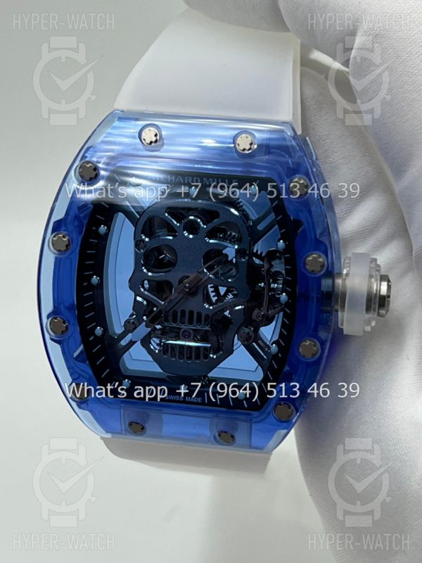 Фото 18 - Richard Mille RM 052 Skull Tourbillon Blue Sapphire