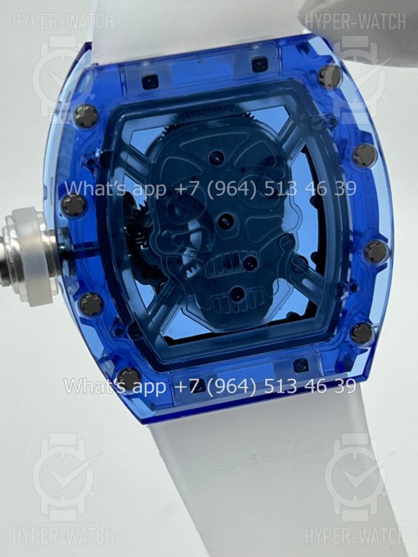 Фото 20 - Richard Mille RM 052 Skull Tourbillon Blue Sapphire