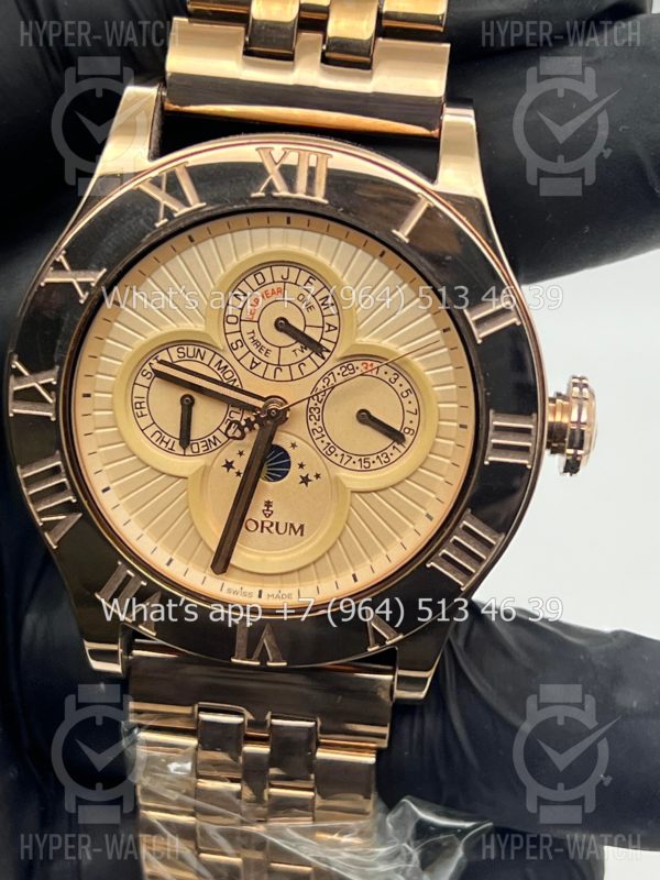 Фото 2 - Corum Romulus Perpetual Calendar 41mm Art 6663