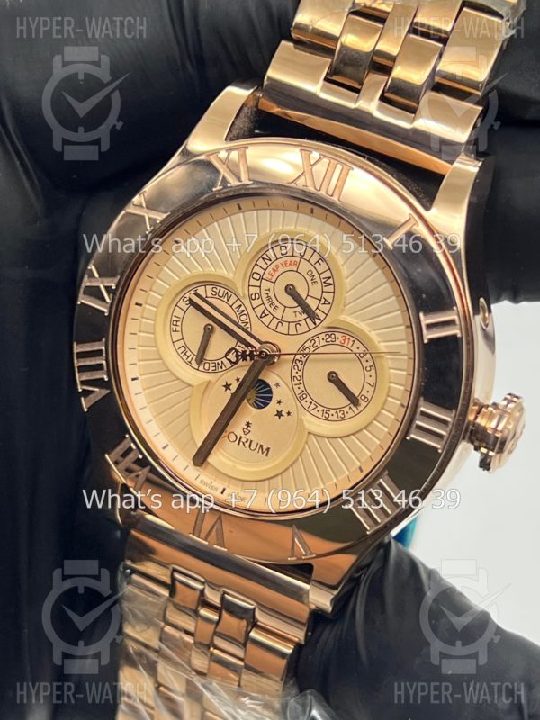 Фото 3 - Corum Romulus Perpetual Calendar 41mm Art 6663