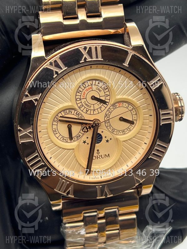 Фото 4 - Corum Romulus Perpetual Calendar 41mm Art 6663