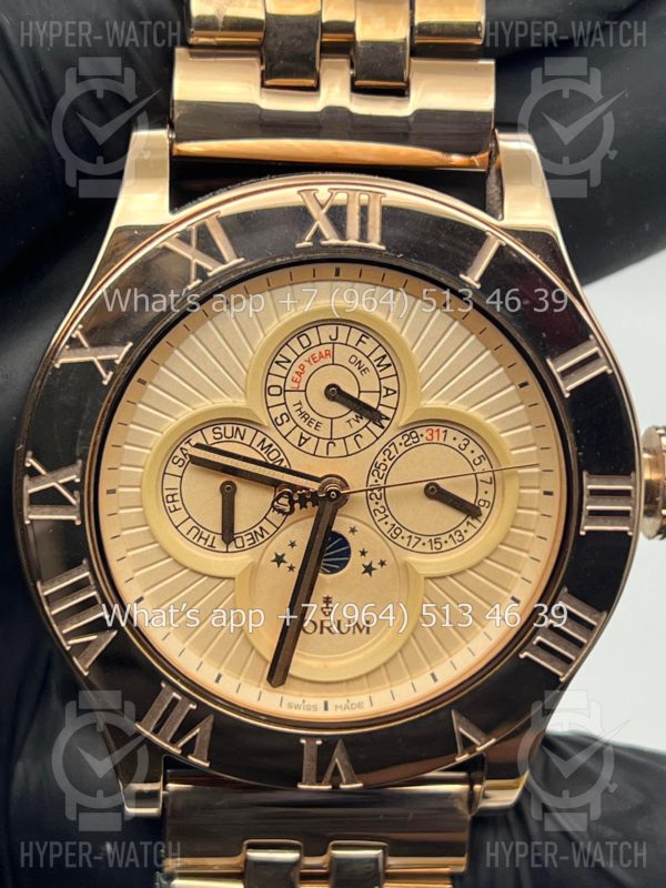 Фото 5 - Corum Romulus Perpetual Calendar 41mm Art 6663