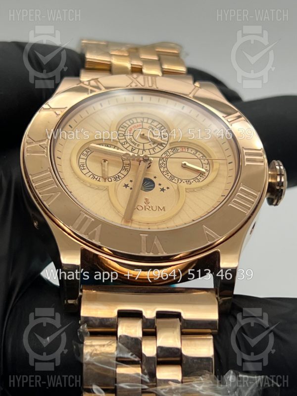 Фото 7 - Corum Romulus Perpetual Calendar 41mm Art 6663