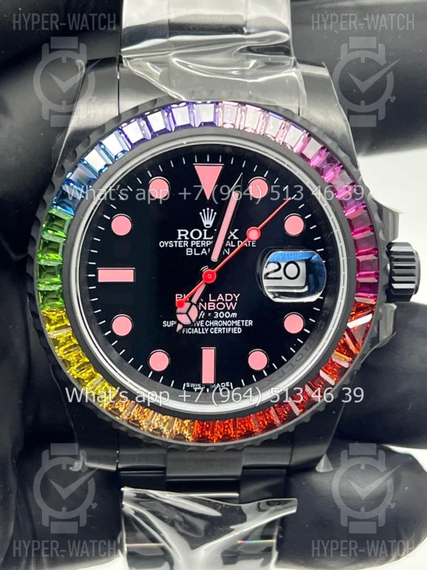 Фото 2 - Rolex Submariner 37mm Blaken Pink Lady