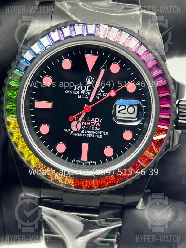 Фото 3 - Rolex Submariner 37mm Blaken Pink Lady