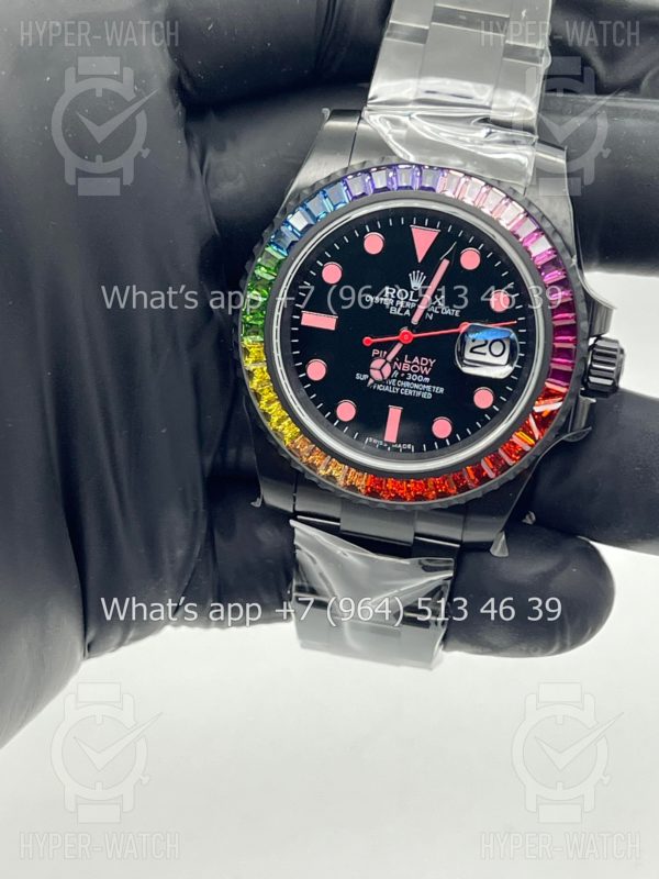 Фото 5 - Rolex Submariner 37mm Blaken Pink Lady