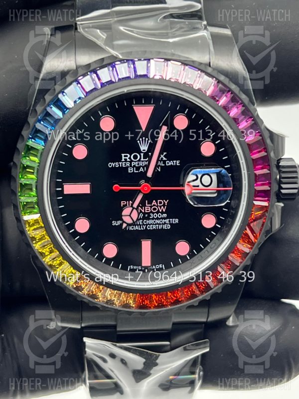 Фото 8 - Rolex Submariner 37mm Blaken Pink Lady