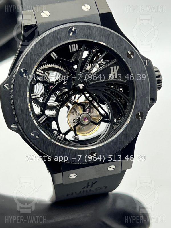 Фото 2 - Hublot Big Bang Tourbillion Skeleton Black 44mm