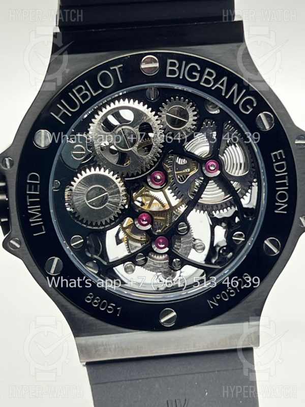 Фото 16 - Hublot Big Bang Tourbillion Skeleton Black 44mm