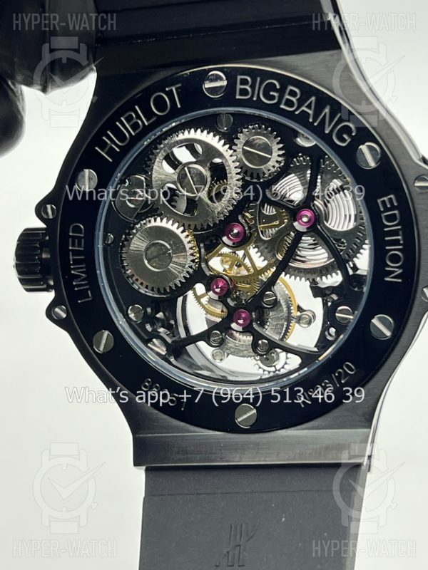 Фото 17 - Hublot Big Bang Tourbillion Skeleton Black 44mm