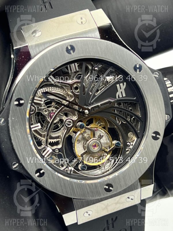 Фото 4 - Hublot Big Bang Tourbillion Skeleton 44mm