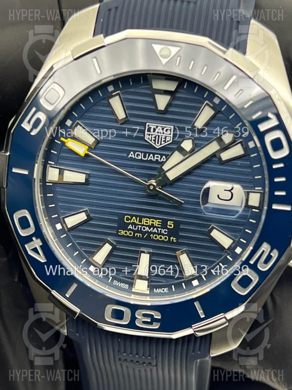 Фото 7 - TAG Heuer Aquaracer 300M 43mm WAY201B.FT6150