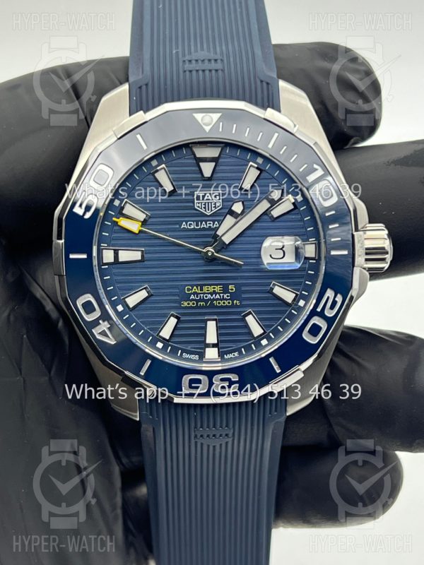 Фото 9 - TAG Heuer Aquaracer 300M 43mm WAY201B.FT6150