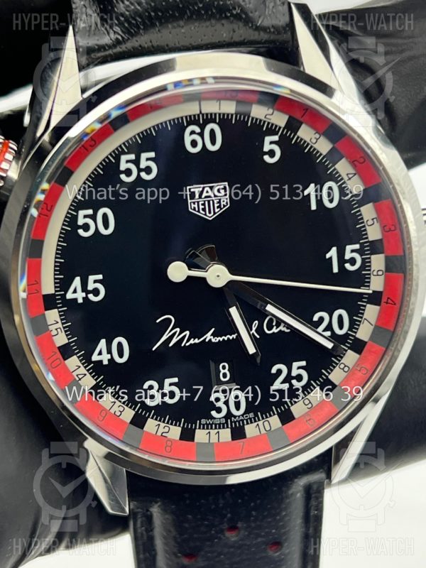 Фото 6 - TAG Heuer Carrera 43mm WAR2A11.FC6337 Muhammad Ali Special Edition