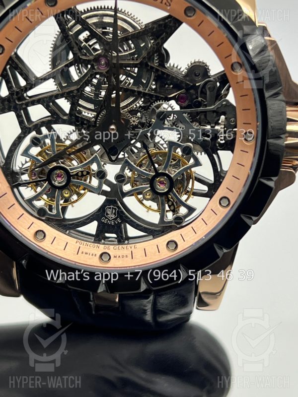 Фото 9 - Roger Dubuis Excalibur 45mm Double Flying Tourbillon RDDBEX0397