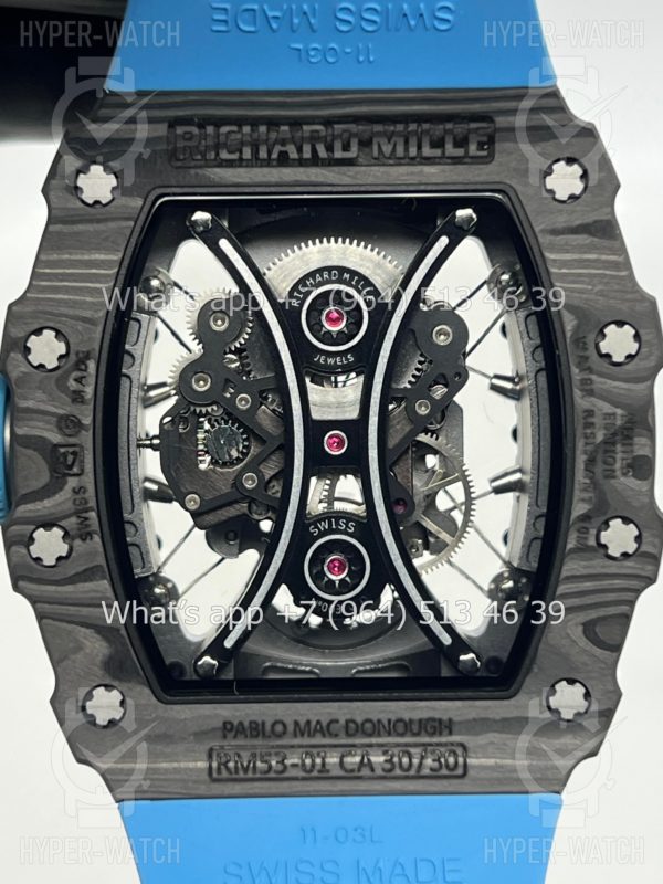 Фото 18 - Richard Mille RM 53-01 Tourbillon Pablo Mac Donough Carbon