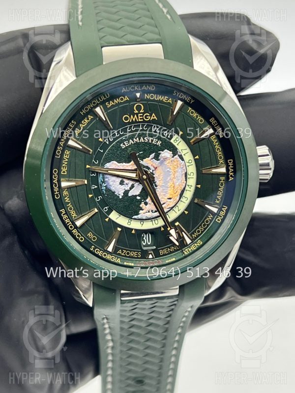 Фото 8 - Omega Seamaster Aqua Terra 150M 220.32.43.22.10.001 Worldtimer