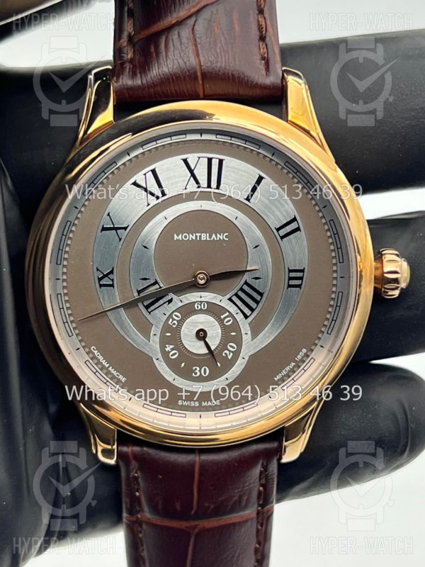 Фото 2 - Montblanc Collection Villeret Seconde Authentique-Pour 40mm Art 6859