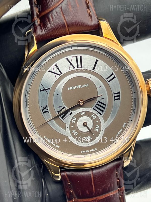 Фото 6 - Montblanc Collection Villeret Seconde Authentique-Pour 40mm Art 6859