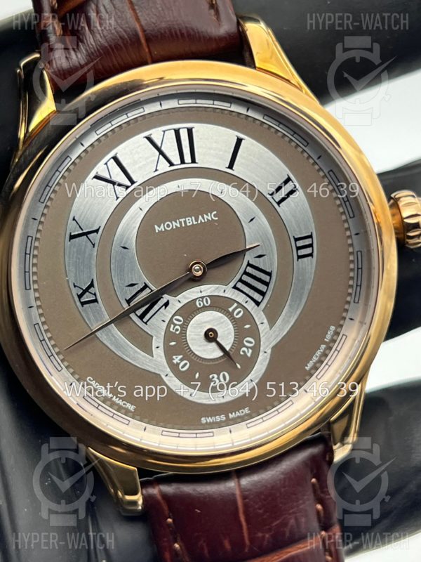 Фото 7 - Montblanc Collection Villeret Seconde Authentique-Pour 40mm Art 6859