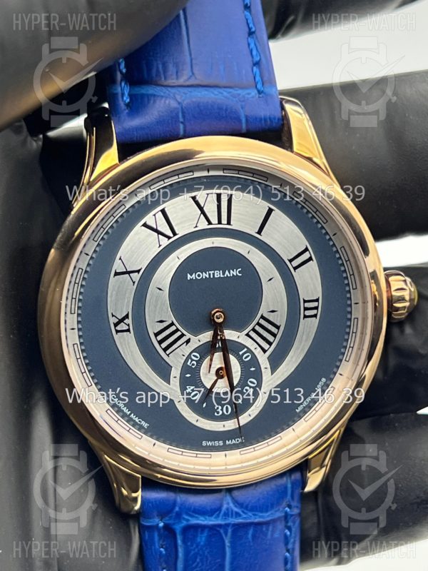 Фото 2 - Montblanc Collection Villeret Seconde Authentique-Pour 40mm Art 6861