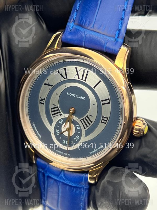 Фото 5 - Montblanc Collection Villeret Seconde Authentique-Pour 40mm Art 6861