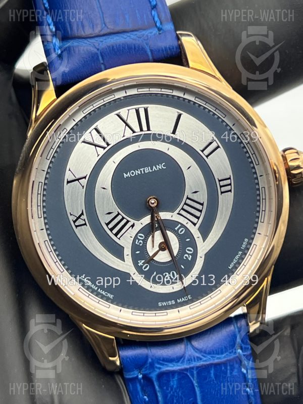 Фото 6 - Montblanc Collection Villeret Seconde Authentique-Pour 40mm Art 6861