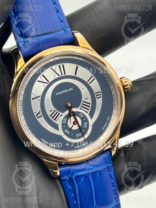 Фото 7 - Montblanc Collection Villeret Seconde Authentique-Pour 40mm Art 6861