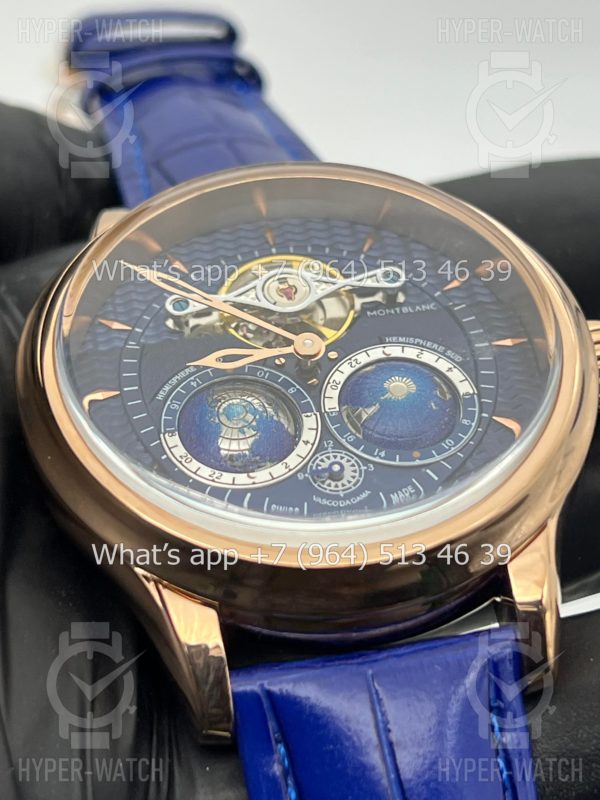 Фото 5 - Montblanc Collection Villeret Tourbillon Cylindrique NightSky Geospheres 44mm Art 6862