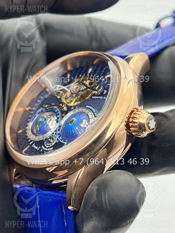 Фото 6 - Montblanc Collection Villeret Tourbillon Cylindrique NightSky Geospheres 44mm Art 6862