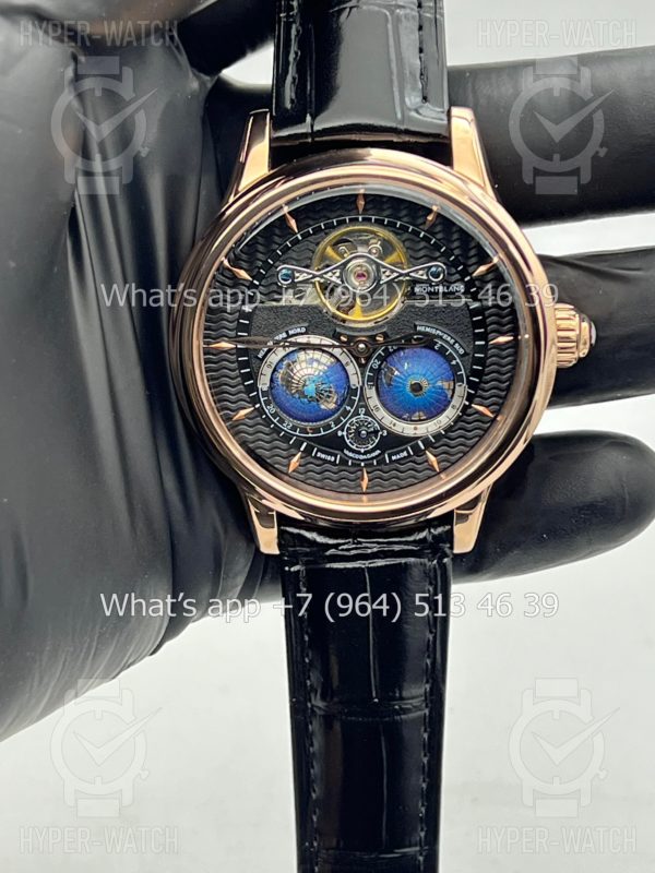 Фото 5 - Montblanc Collection Villeret Tourbillon Cylindrique NightSky Geospheres 44mm Art 6863