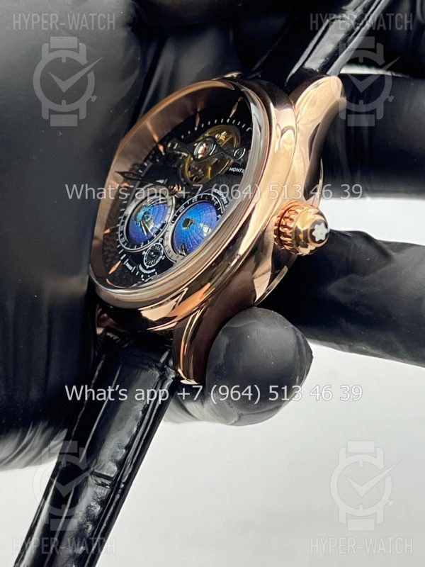 Фото 6 - Montblanc Collection Villeret Tourbillon Cylindrique NightSky Geospheres 44mm Art 6863