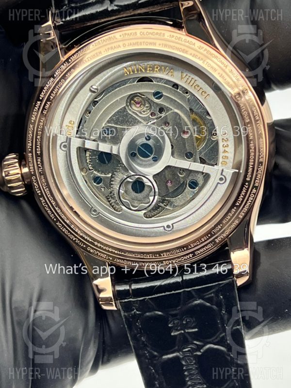 Фото 12 - Montblanc Collection Villeret Tourbillon Cylindrique NightSky Geospheres 44mm Art 6863