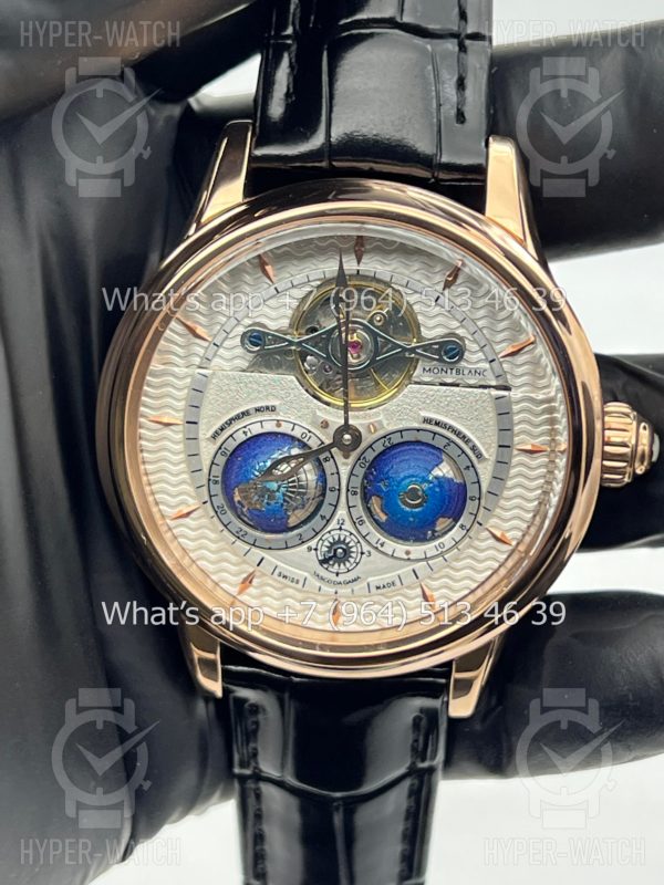 Фото 6 - Montblanc Collection Villeret Tourbillon Cylindrique NightSky Geospheres 44mm Art 6864