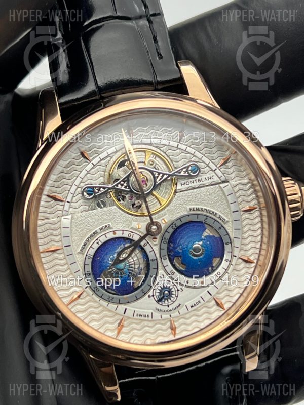 Фото 7 - Montblanc Collection Villeret Tourbillon Cylindrique NightSky Geospheres 44mm Art 6864