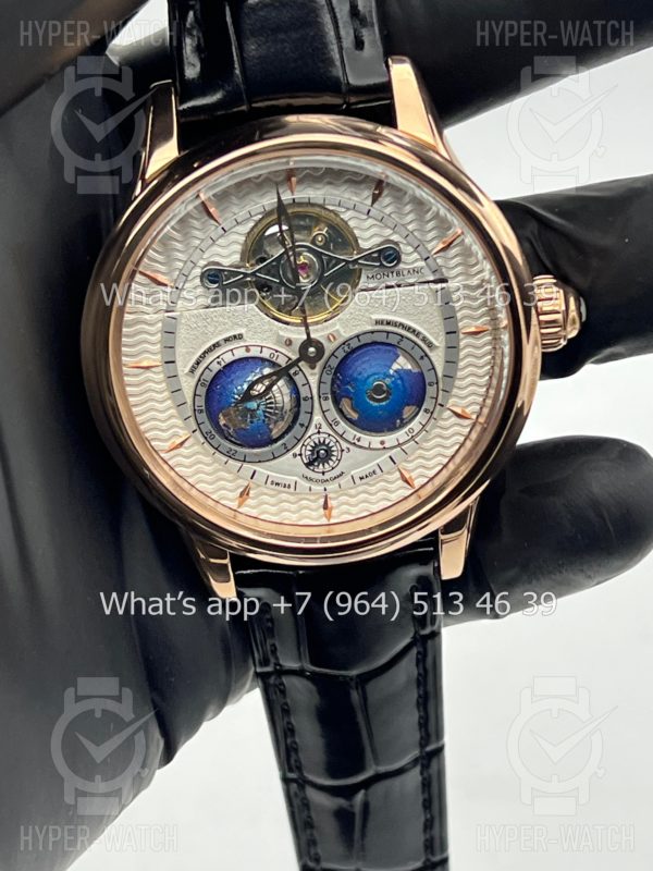 Фото 9 - Montblanc Collection Villeret Tourbillon Cylindrique NightSky Geospheres 44mm Art 6864