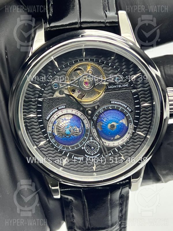 Фото 2 - Montblanc Collection Villeret Tourbillon Cylindrique NightSky Geospheres 44mm Art 6865