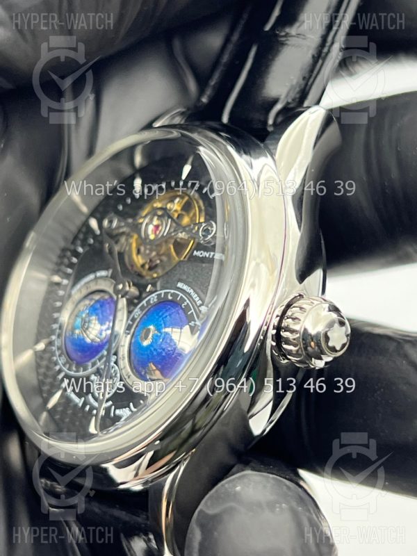 Фото 4 - Montblanc Collection Villeret Tourbillon Cylindrique NightSky Geospheres 44mm Art 6865