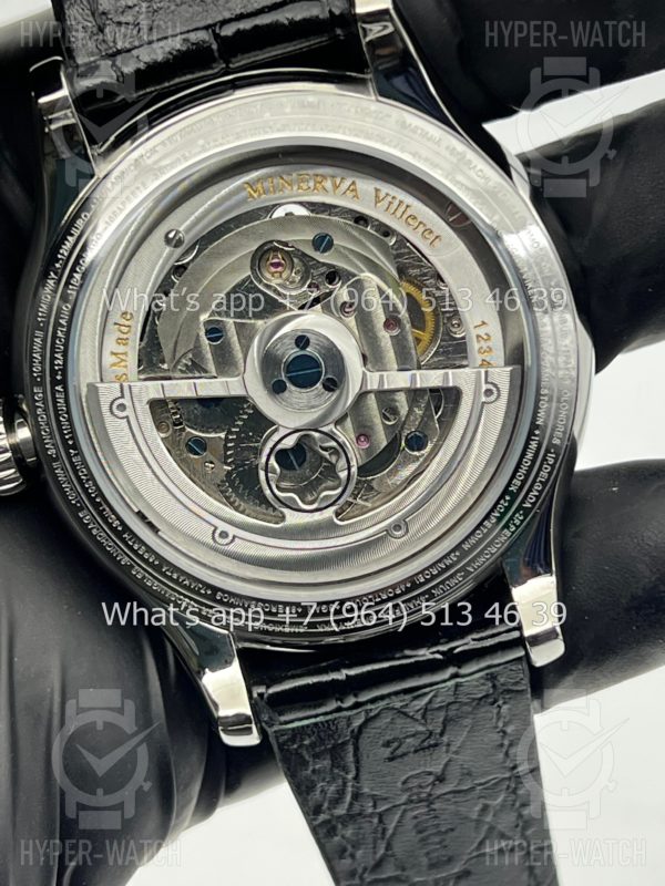 Фото 15 - Montblanc Collection Villeret Tourbillon Cylindrique NightSky Geospheres 44mm Art 6865